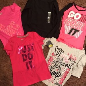Like New! Girl's sports tees!